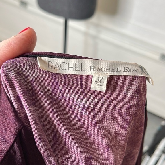 Rachel Roy Womens Multi-Tone Abstract Shift Dress Size 12 - Picture 3 of 8